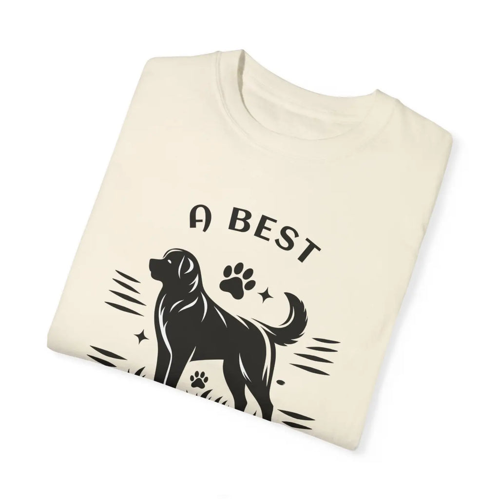 Furever Friend Unisex T-Shirt - Garment Dyed for Dog Lovers - DipaliZ