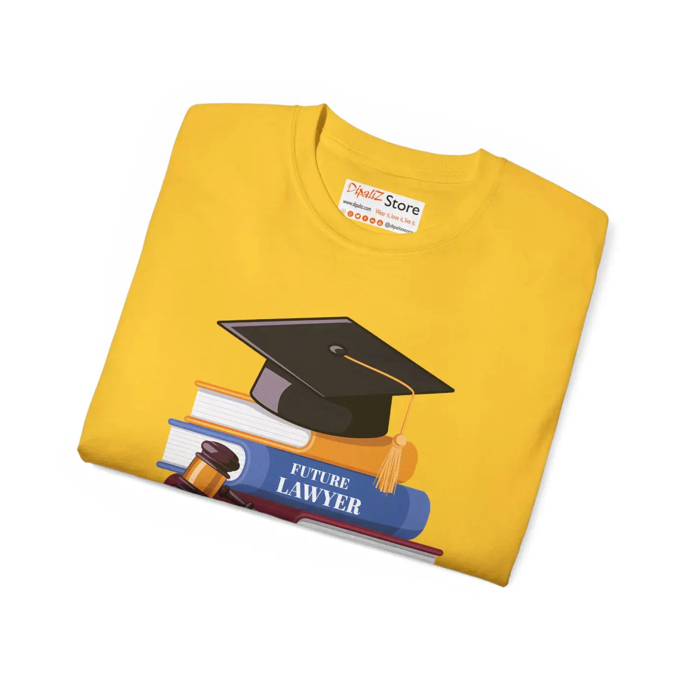 Future Lawyer Ultra Cotton Tee - Tapped Shoulders - DipaliZ