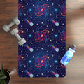 Galaxy Swirl Rubber Yoga Mat - Natural Rubber Grip - DipaliZ