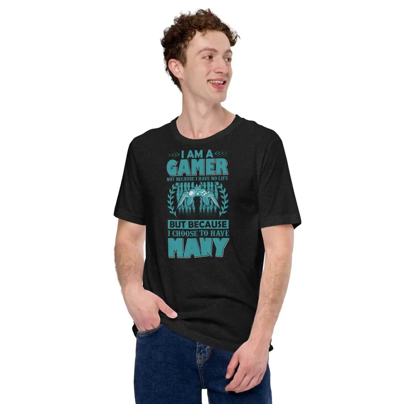 Ultimate Unisex Gamer Tee - Ring-Spun Cotton Comfort - DipaliZ