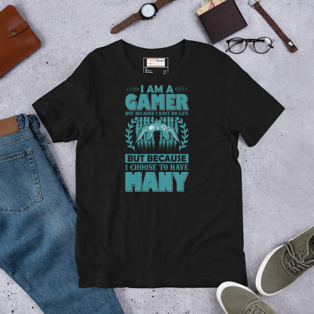 Ultimate Unisex Gamer Tee - Ring-Spun Cotton Comfort - DipaliZ