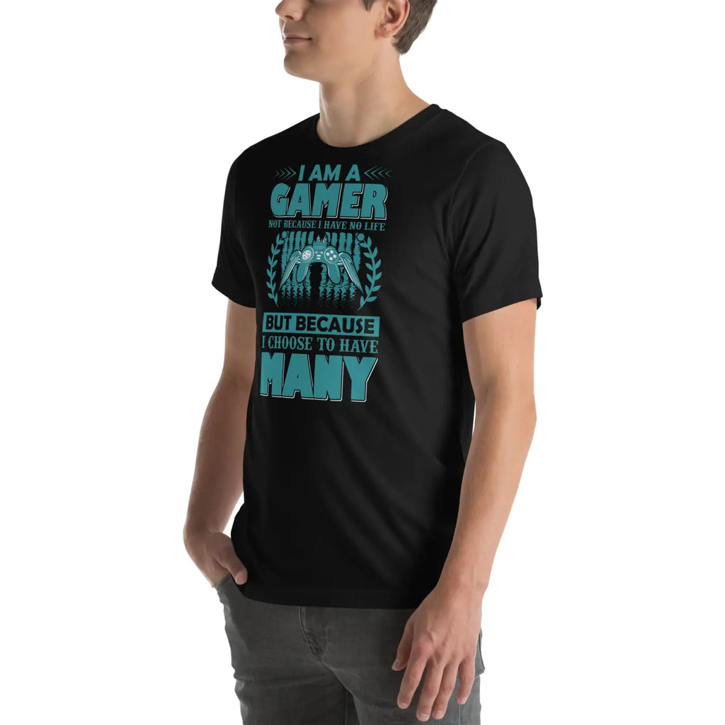 Ultimate Unisex Gamer Tee - Ring-Spun Cotton Comfort - DipaliZ