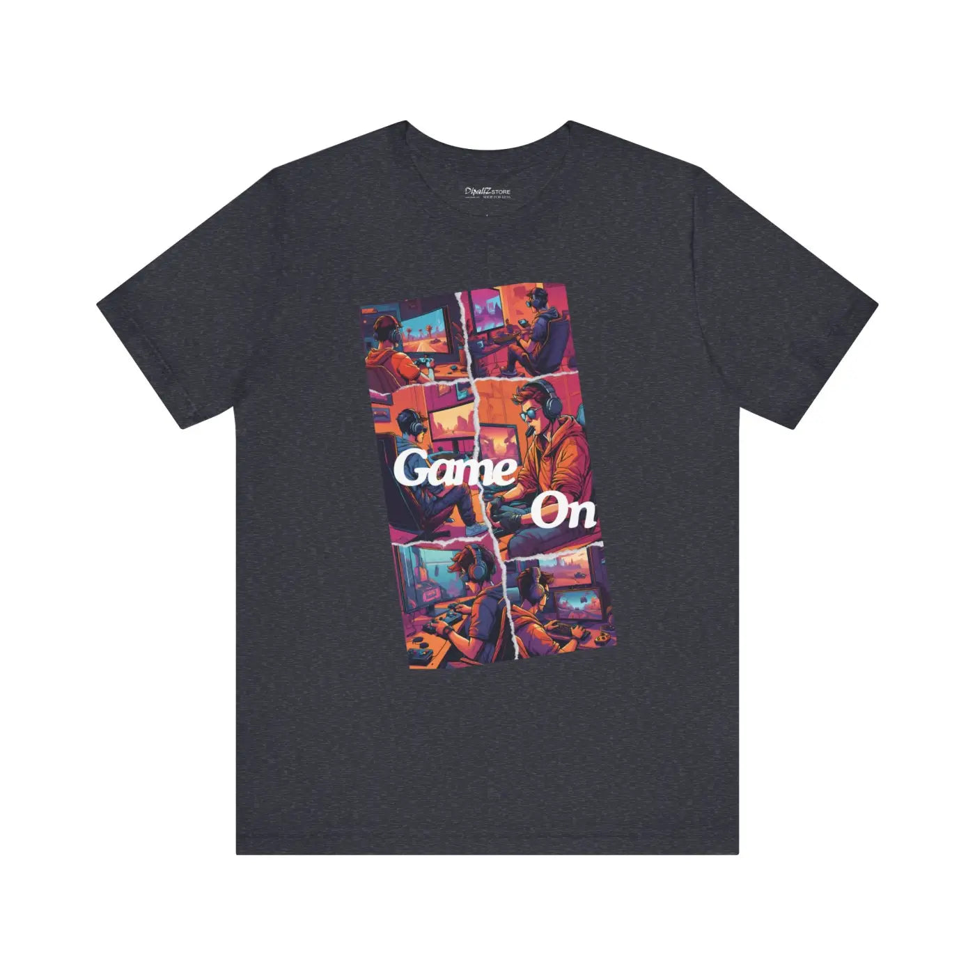 Game On Unisex Jersey Short Sleeve Tee - High-Quality Cotton - DipaliZ