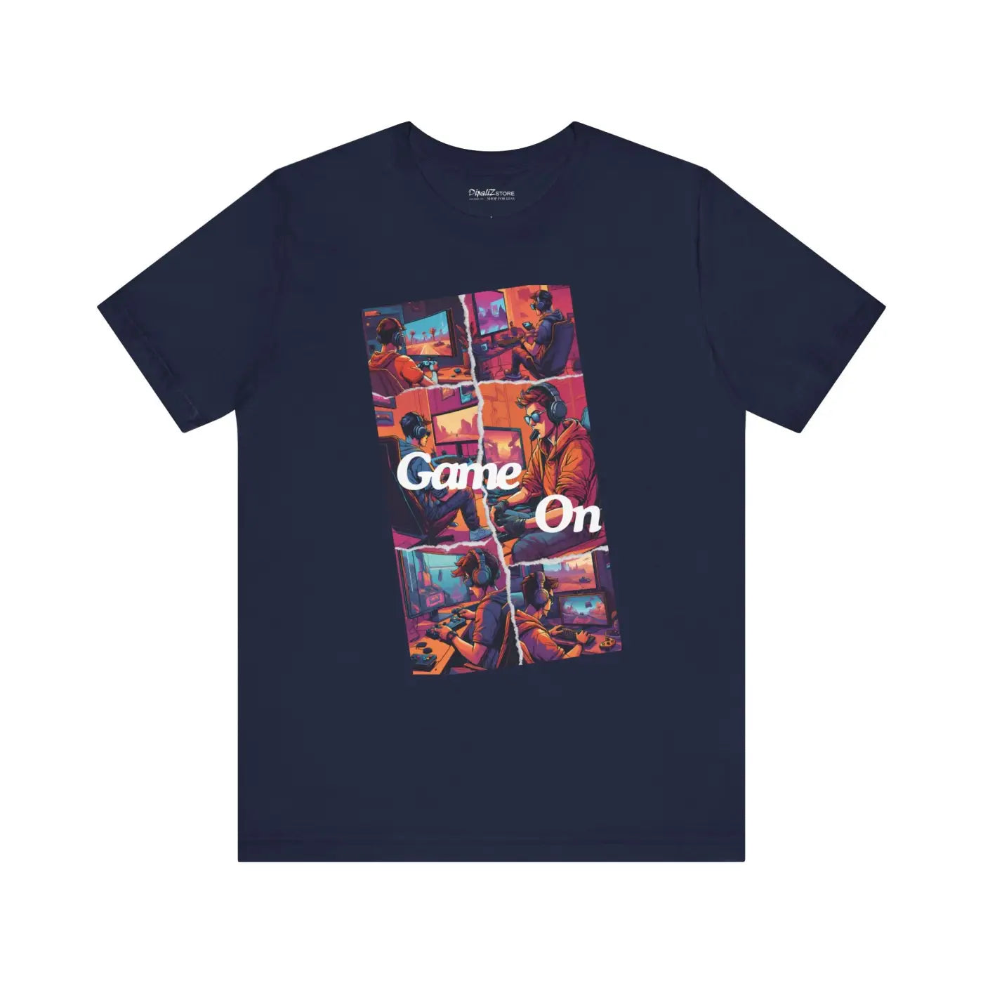 Game On Unisex Jersey Short Sleeve Tee - High-Quality Cotton - DipaliZ
