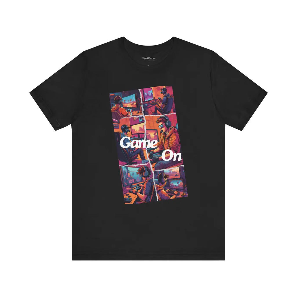Game On Unisex Jersey Short Sleeve Tee - High-Quality Cotton - DipaliZ