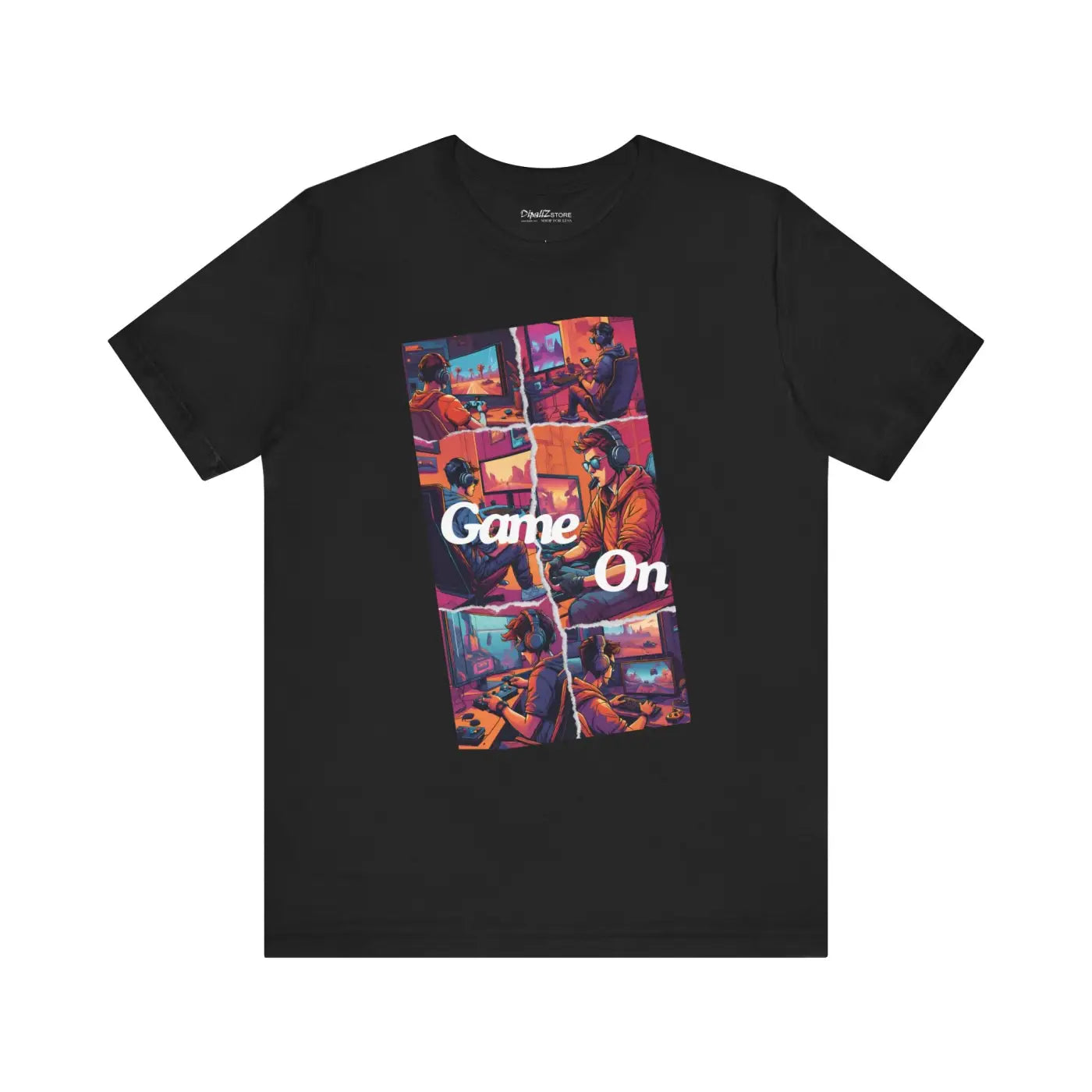 Game On Unisex Jersey Short Sleeve Tee - High-Quality Cotton - DipaliZ