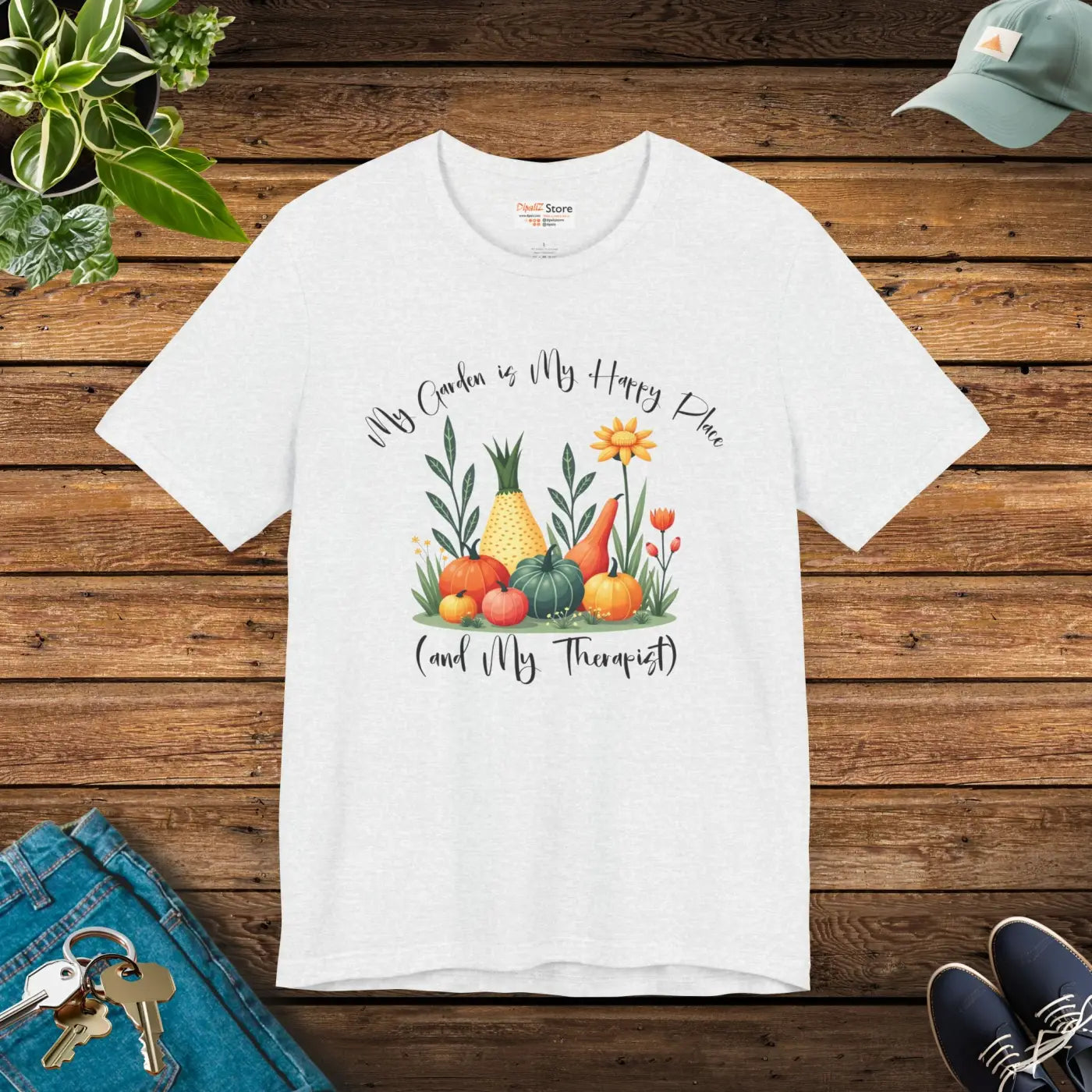Garden Therapy Unisex Jersey Short Sleeve Tee - Nature Inspired - DipaliZ