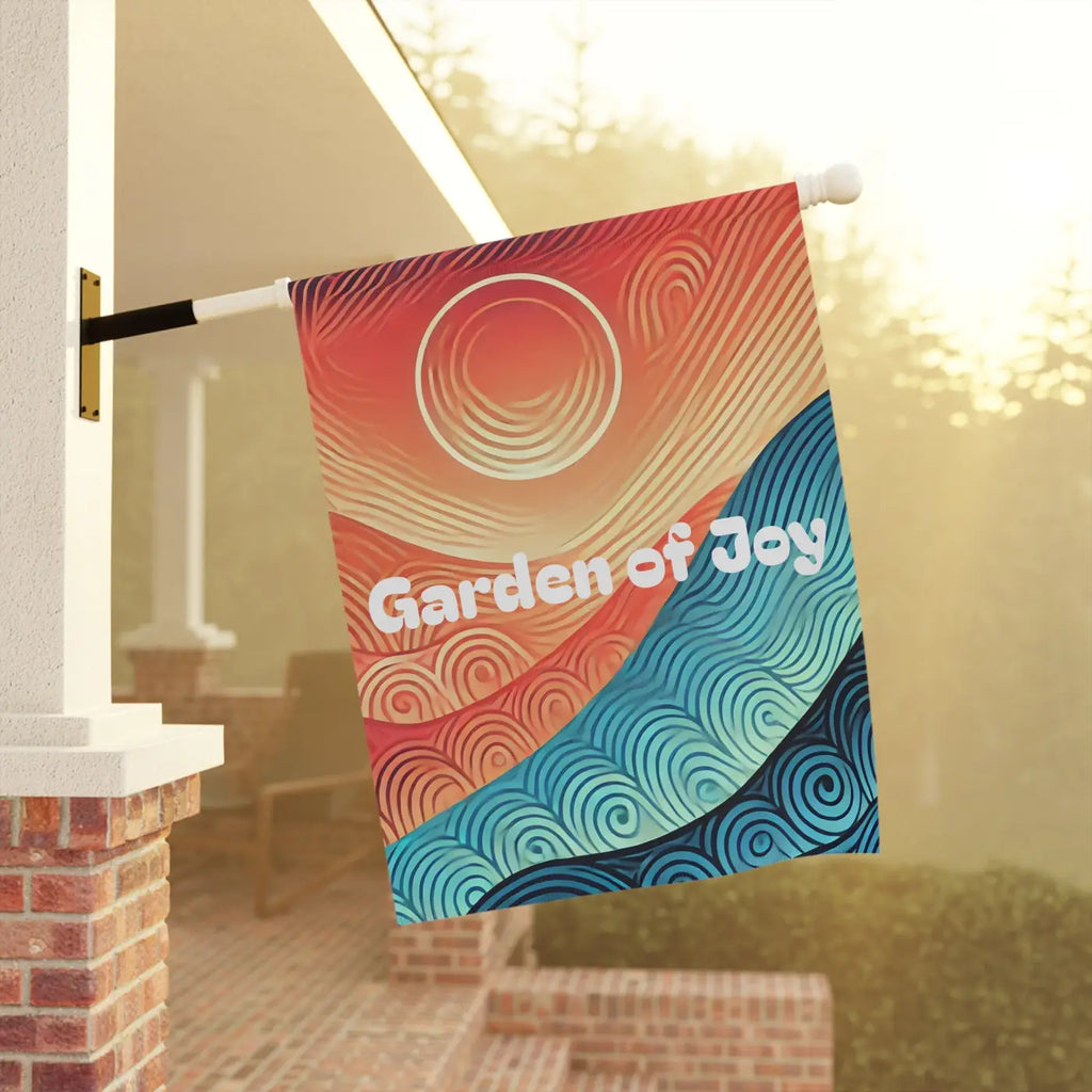 Mesmerizing Abstract Nature Banner - Garden Decor Flag - DipaliZ