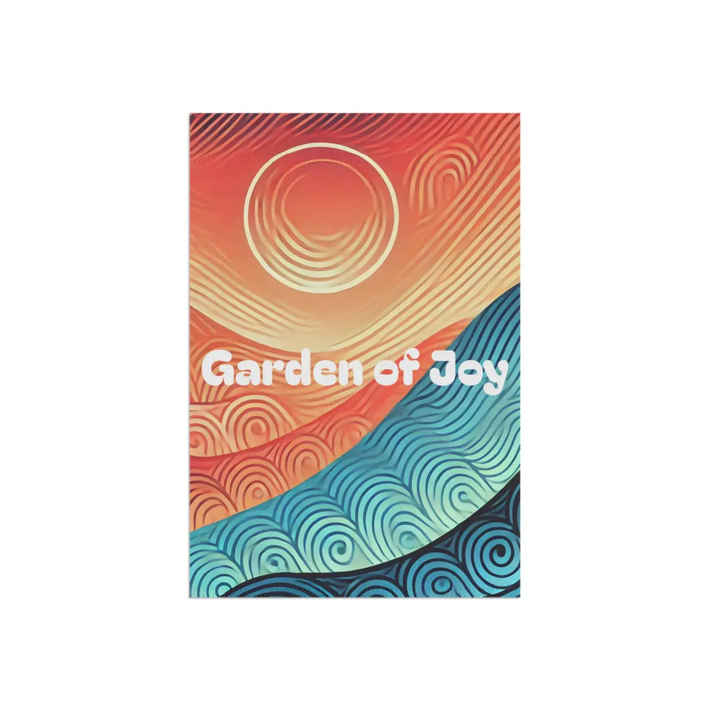 Mesmerizing Abstract Nature Banner - Garden Decor Flag - DipaliZ