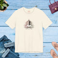 Buddha Lotus Unisex Tee - Soft Cotton Jersey Short Sleeve - DipaliZ