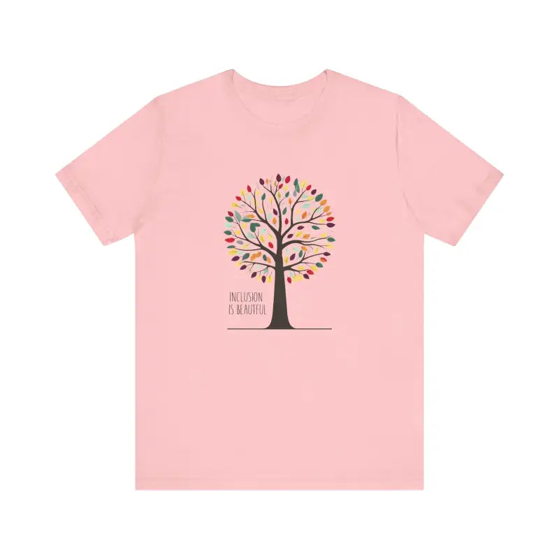 Unisex Jersey Tee - Inclusion Is Beautiful Design - DipaliZ