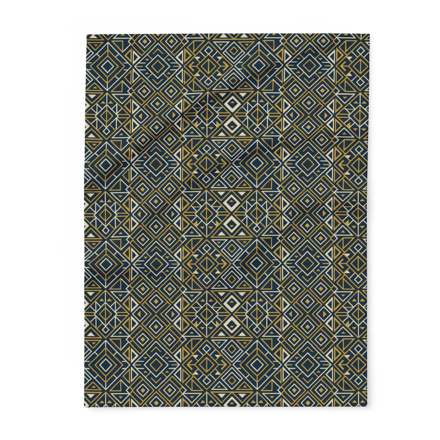 Boho Geometric Arctic Fleece Blanket - Ultra Soft - DipaliZ