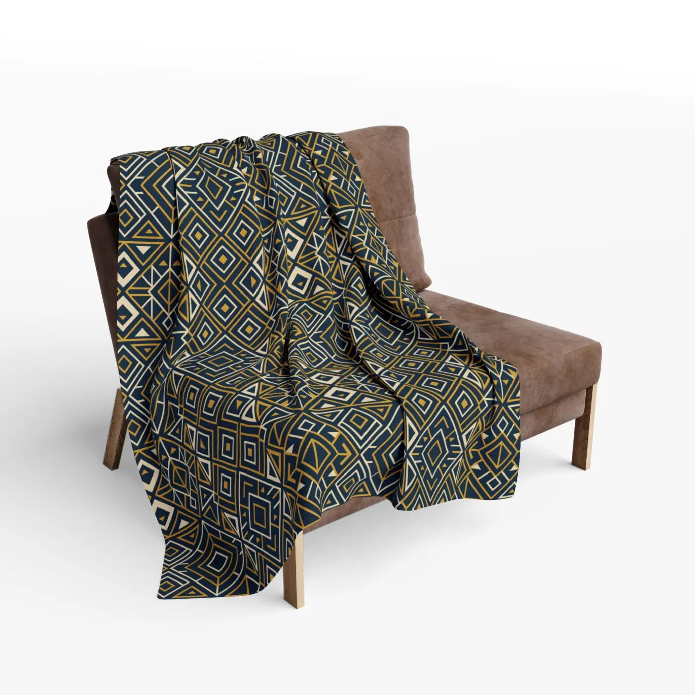 Boho Geometric Arctic Fleece Blanket - Ultra Soft - DipaliZ