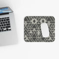Geometric Mouse Pad - Modern Desk Accessory with Rubber Base - DipaliZ