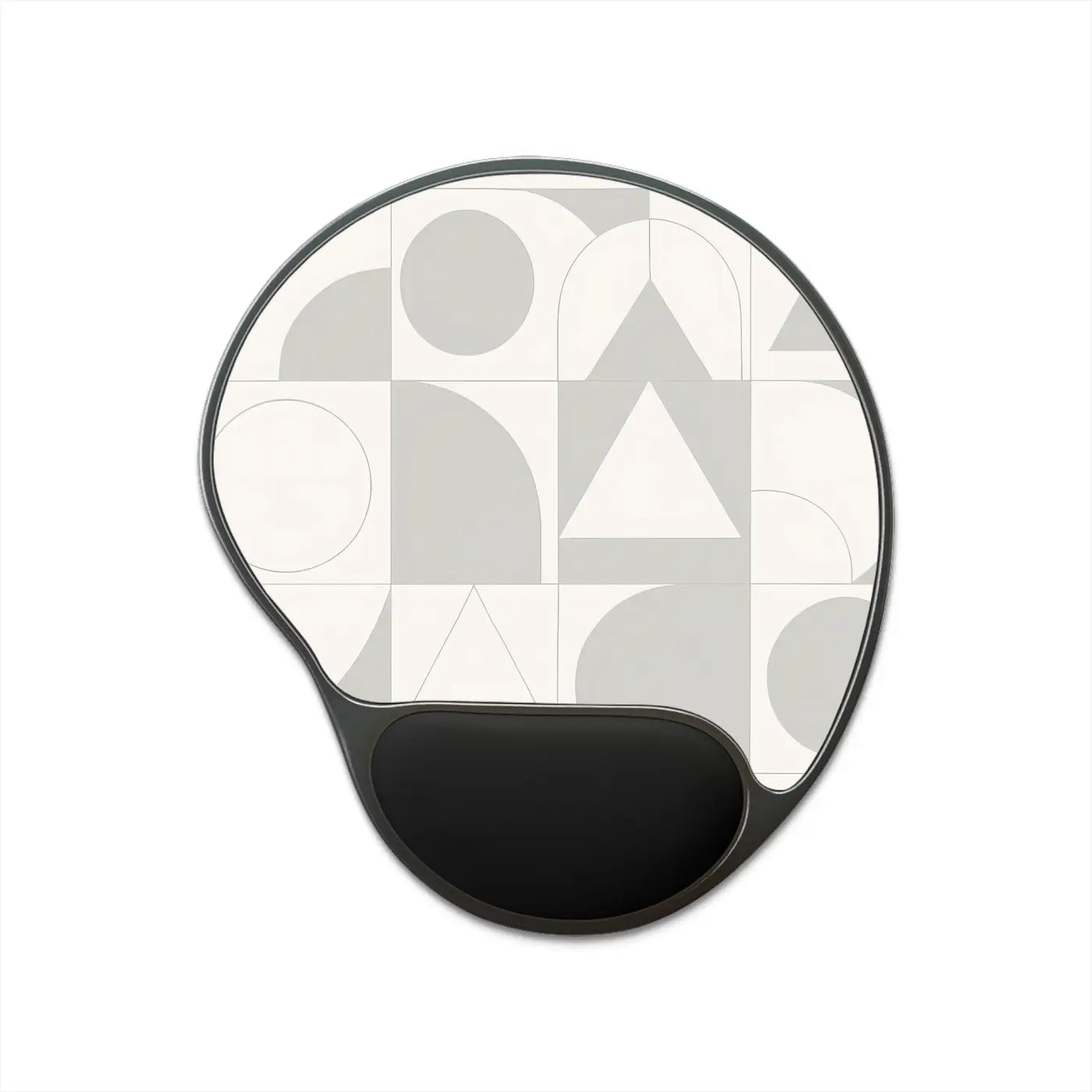 Premium Geometric Mouse Pad - Memory Foam Wrist Rest - DipaliZ