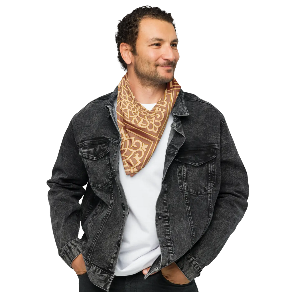 Geometric Print Bandana - UPF50 Sun Protection - DipaliZ