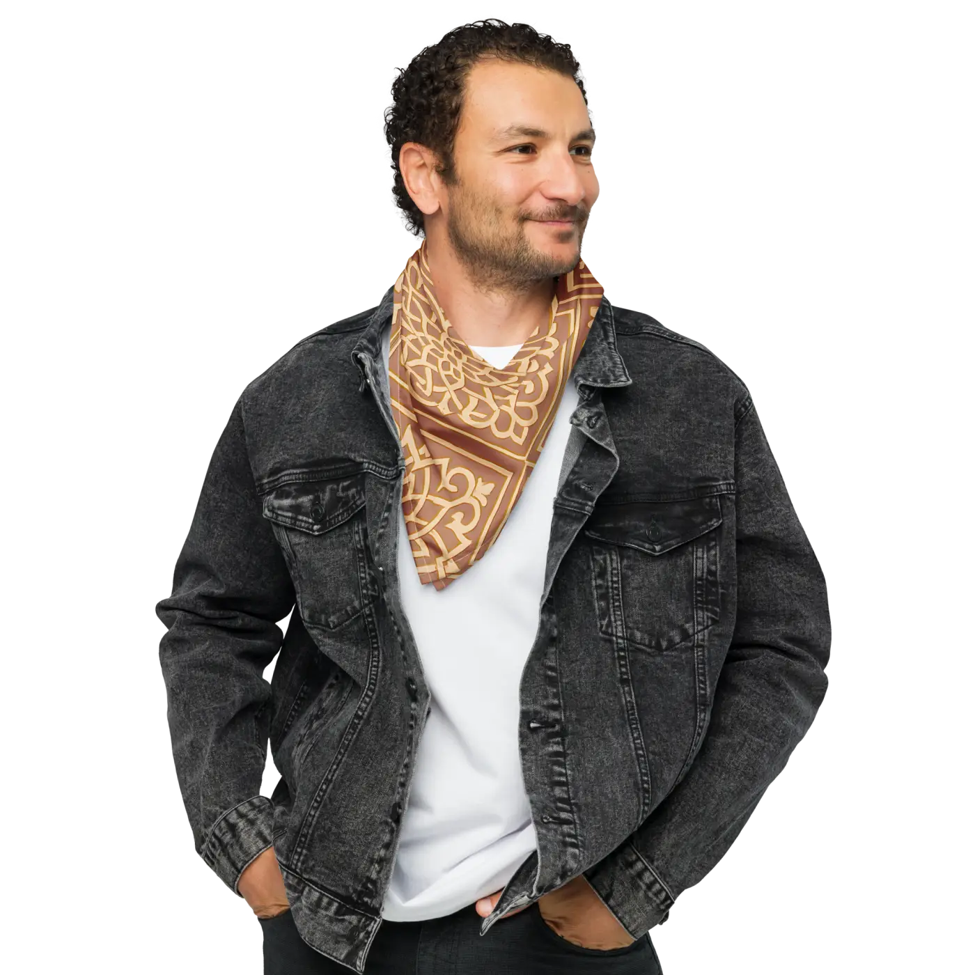 Geometric Print Bandana - UPF50 Sun Protection - DipaliZ