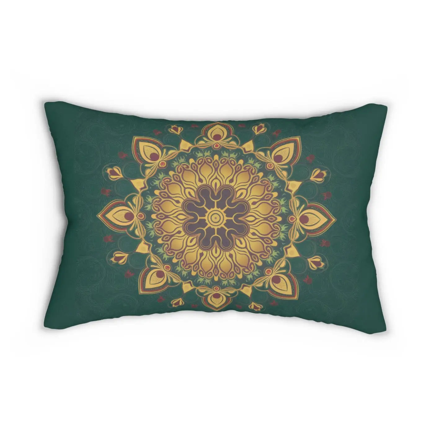 Geometric Lumbar Pillow - Vibrant Home Decor - DipaliZ