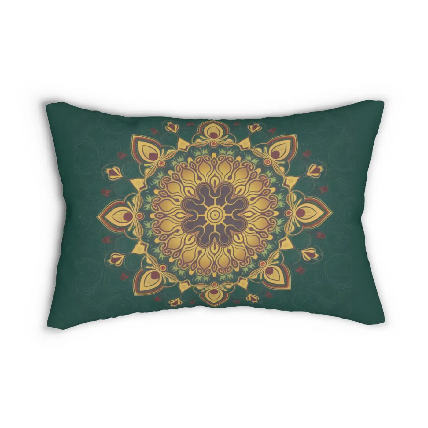 Geometric Lumbar Pillow - Vibrant Home Decor - DipaliZ