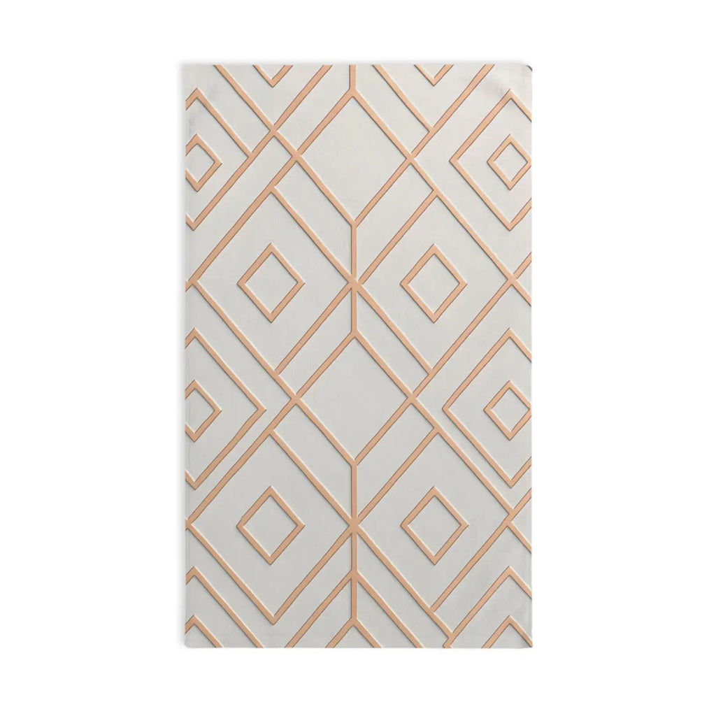 Premium Geometric Pattern Hand Towel - Bathroom Decor - DipaliZ
