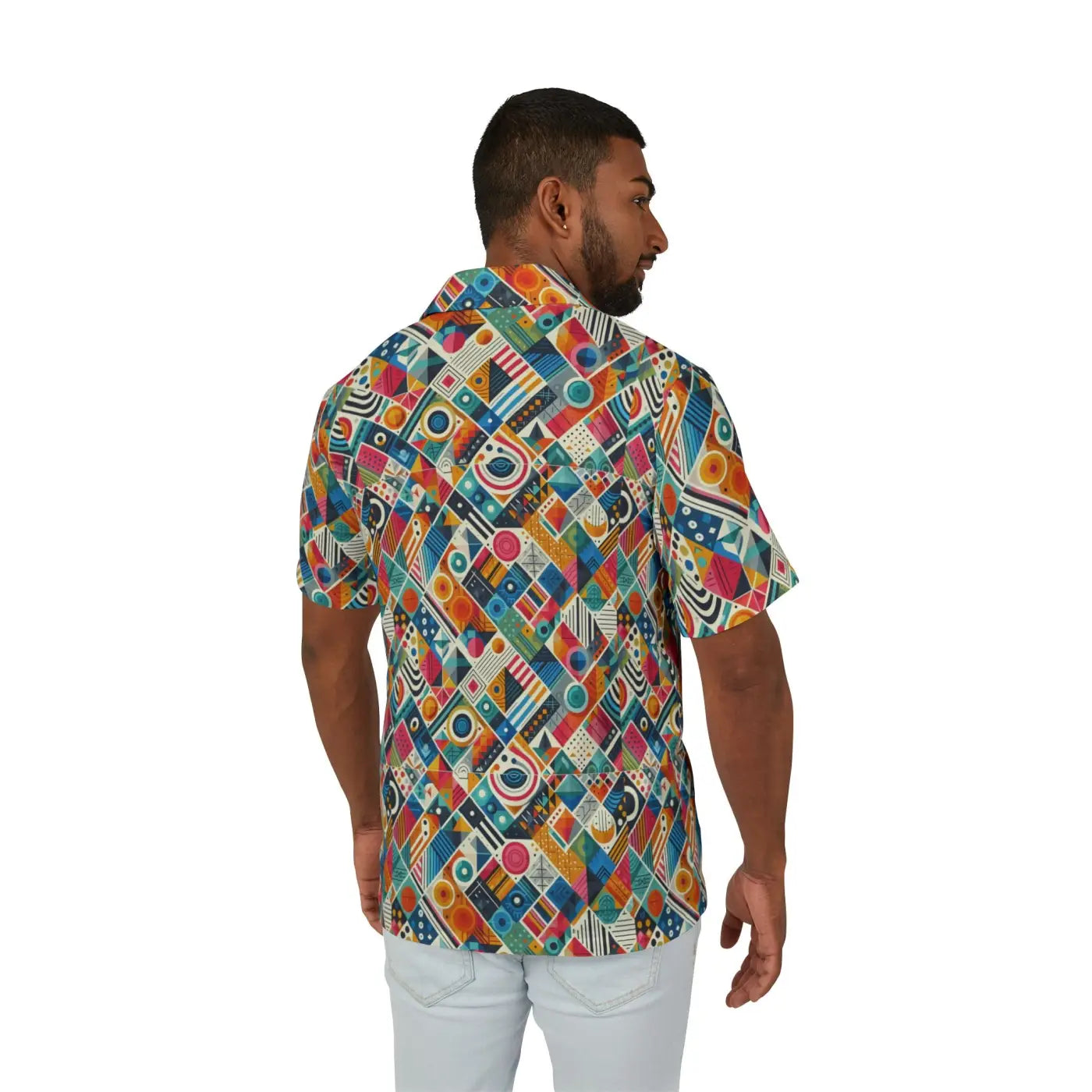 Vibrant Hawaiian Camp Shirt - Tailored Fit Summer Style - DipaliZ