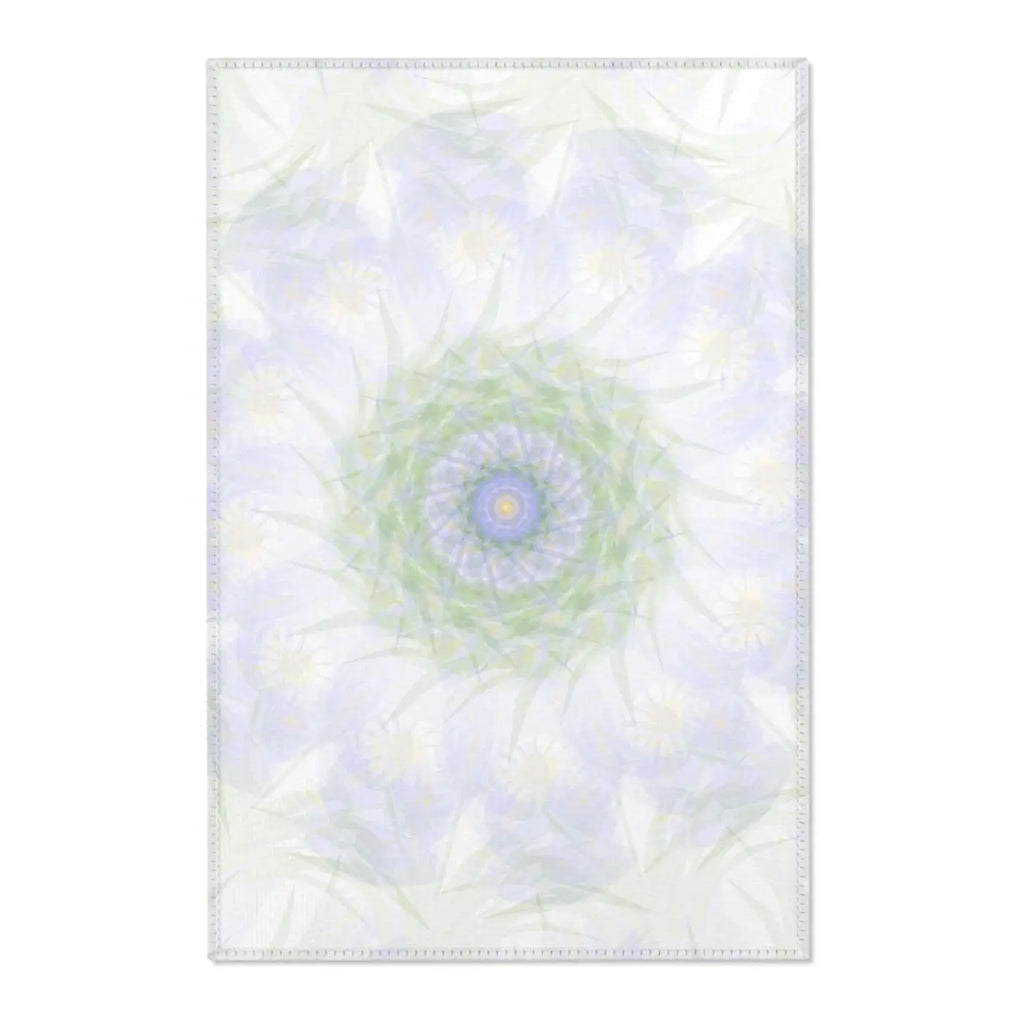 Purple Area Rugs - Geometric Pattern Polyester Chenille - DipaliZ