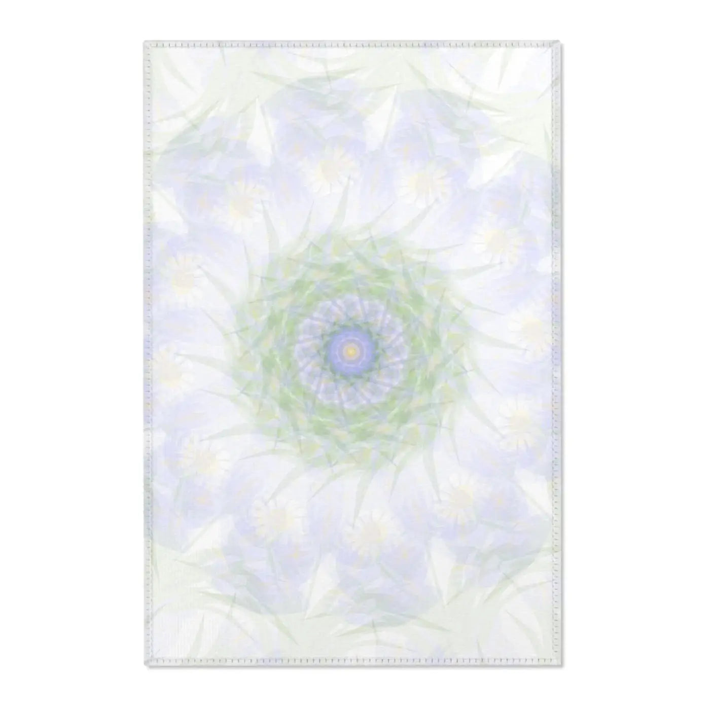 Purple Area Rugs - Geometric Pattern Polyester Chenille - DipaliZ