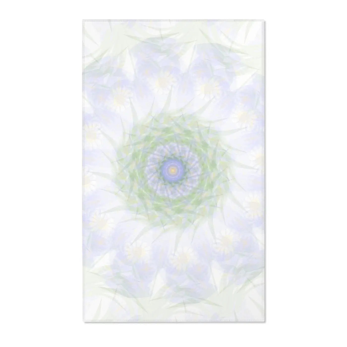 Purple Area Rugs - Geometric Pattern Polyester Chenille - DipaliZ