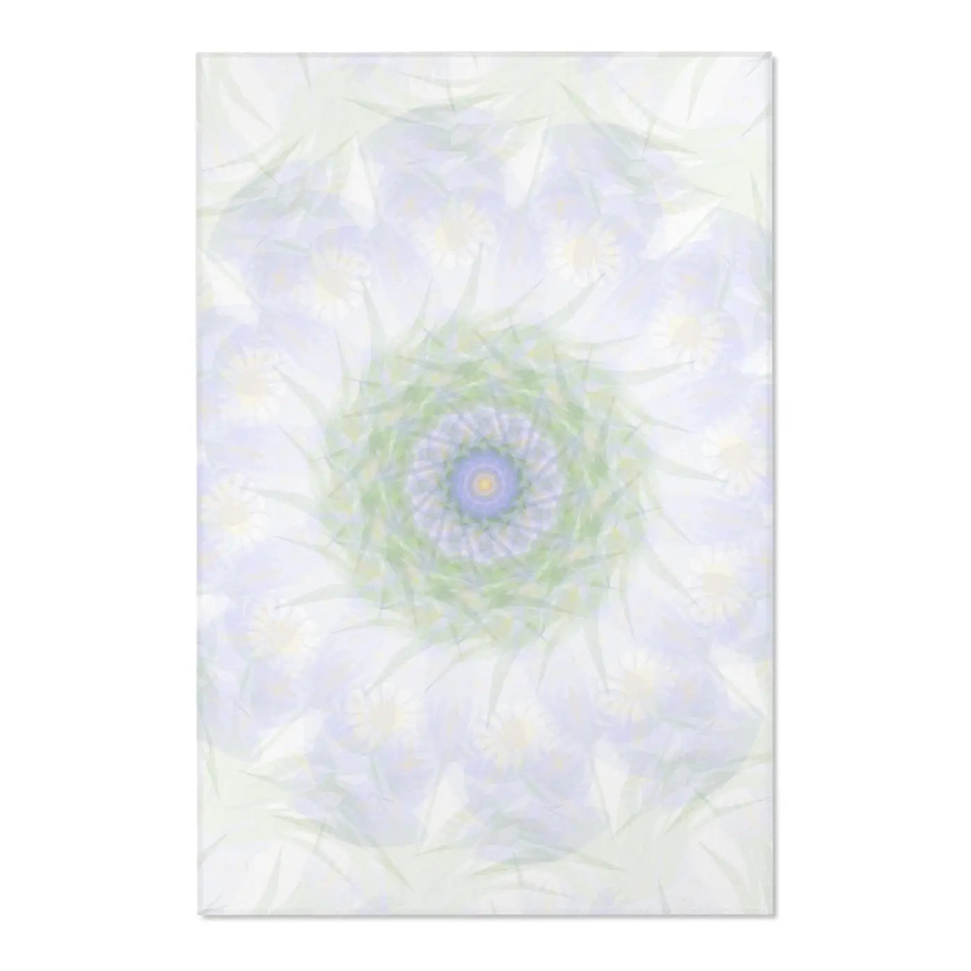 Purple Area Rugs - Geometric Pattern Polyester Chenille - DipaliZ