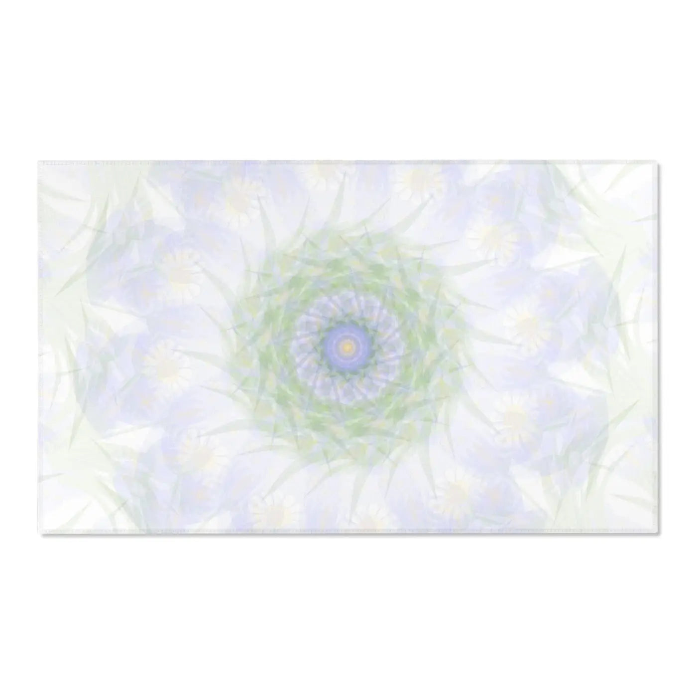 Purple Area Rugs - Geometric Pattern Polyester Chenille - DipaliZ