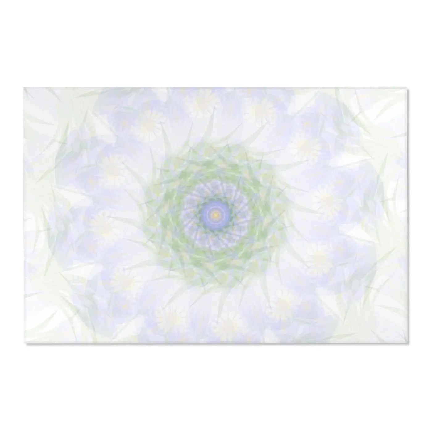 Purple Area Rugs - Geometric Pattern Polyester Chenille - DipaliZ