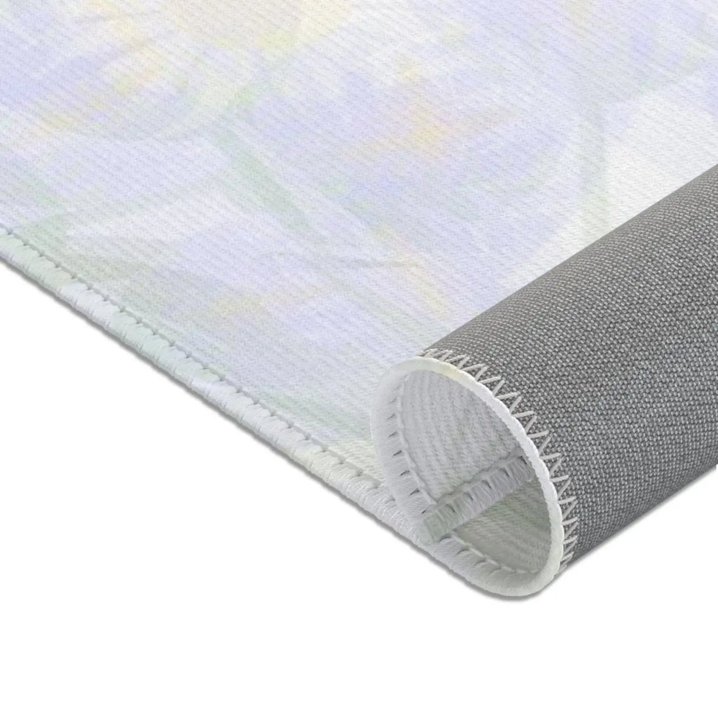 Purple Area Rugs - Geometric Pattern Polyester Chenille - DipaliZ