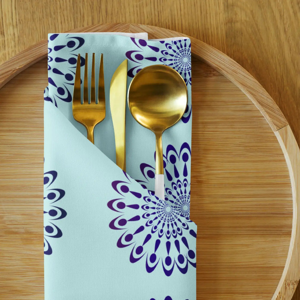 Geometric Cloth Napkin Set of 4 - Dining Upgrade - DipaliZ