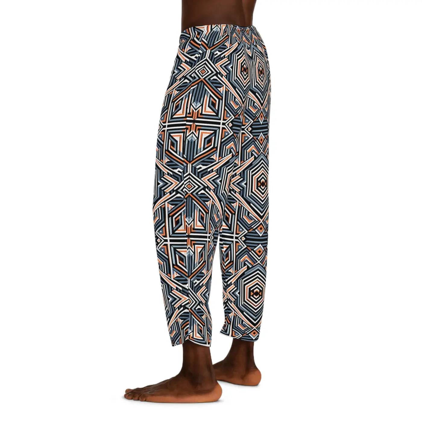 Ultimate Comfort Pajama Pants - Bold Geometric Print - DipaliZ