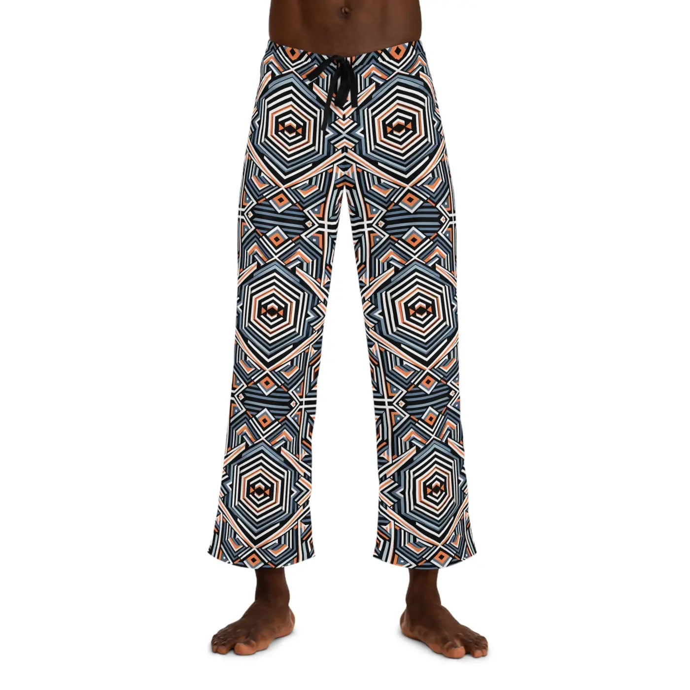 Ultimate Comfort Pajama Pants - Bold Geometric Print - DipaliZ