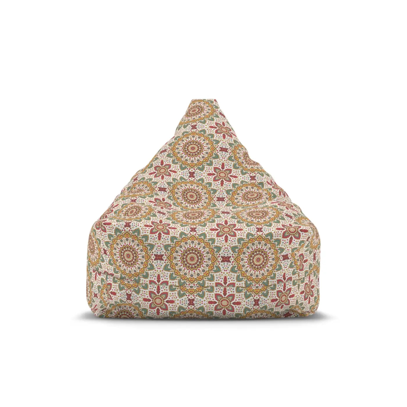 Geometrical Pattern Bean Bag Cover - Durable Material - DipaliZ