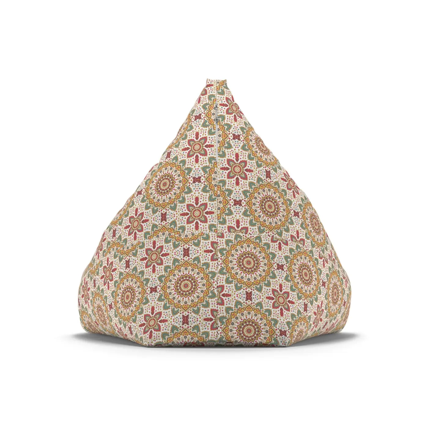 Geometrical Pattern Bean Bag Cover - Durable Material - DipaliZ