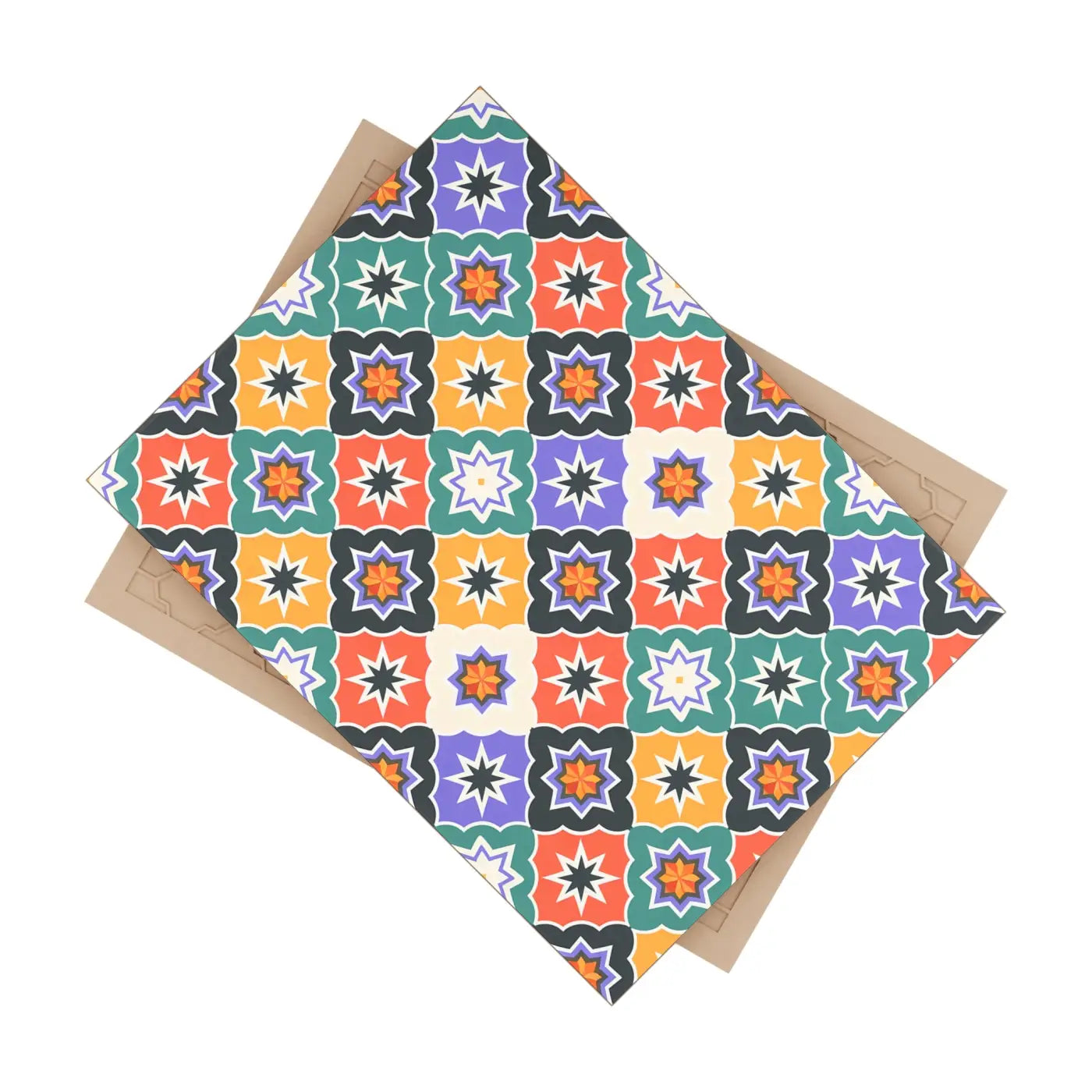 Stylish Geometrical Ceramic Photo Tiles - Wall Decor - DipaliZ