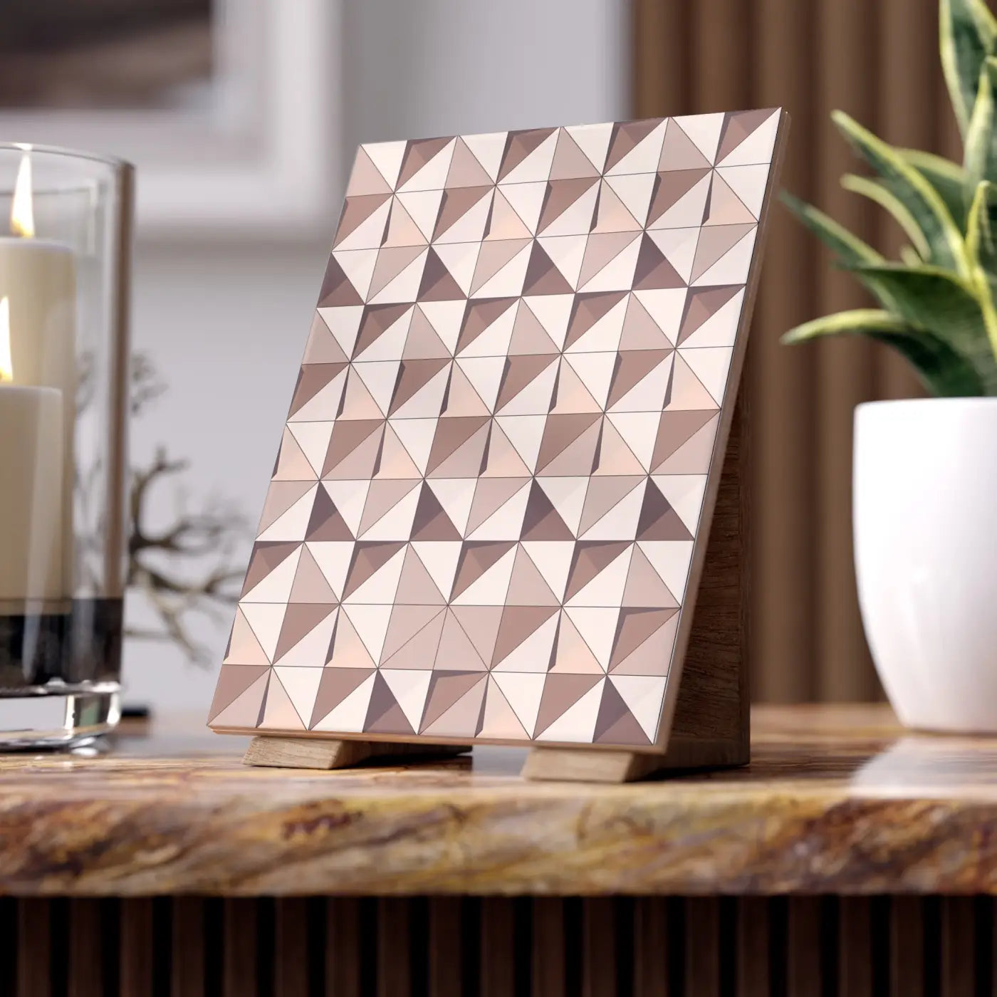 Geometrical Ceramic Photo Tiles - Revive Your Walls - DipaliZ