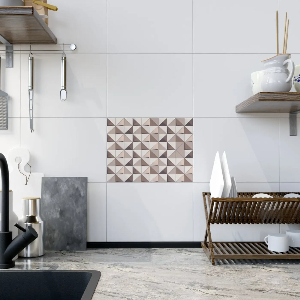 Geometrical Ceramic Photo Tiles - Revive Your Walls - DipaliZ
