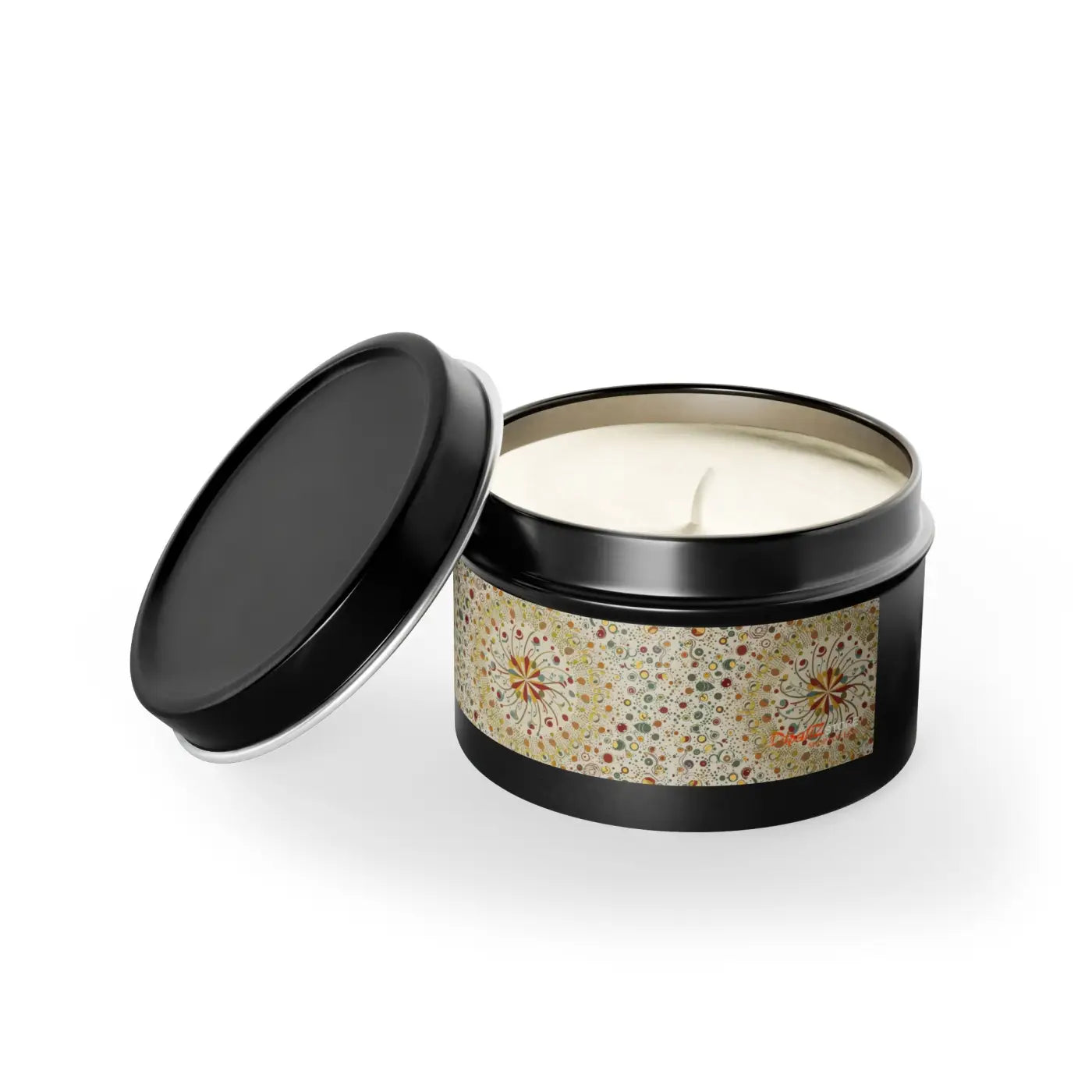 Soy Wax Tin Candles - Coconut Blend with Cotton Wick - DipaliZ