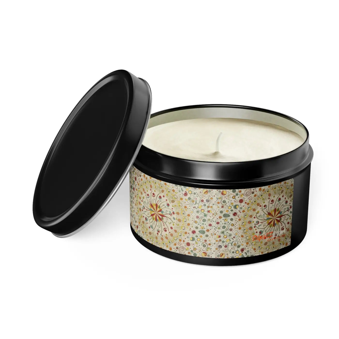 Soy Wax Tin Candles - Coconut Blend with Cotton Wick - DipaliZ
