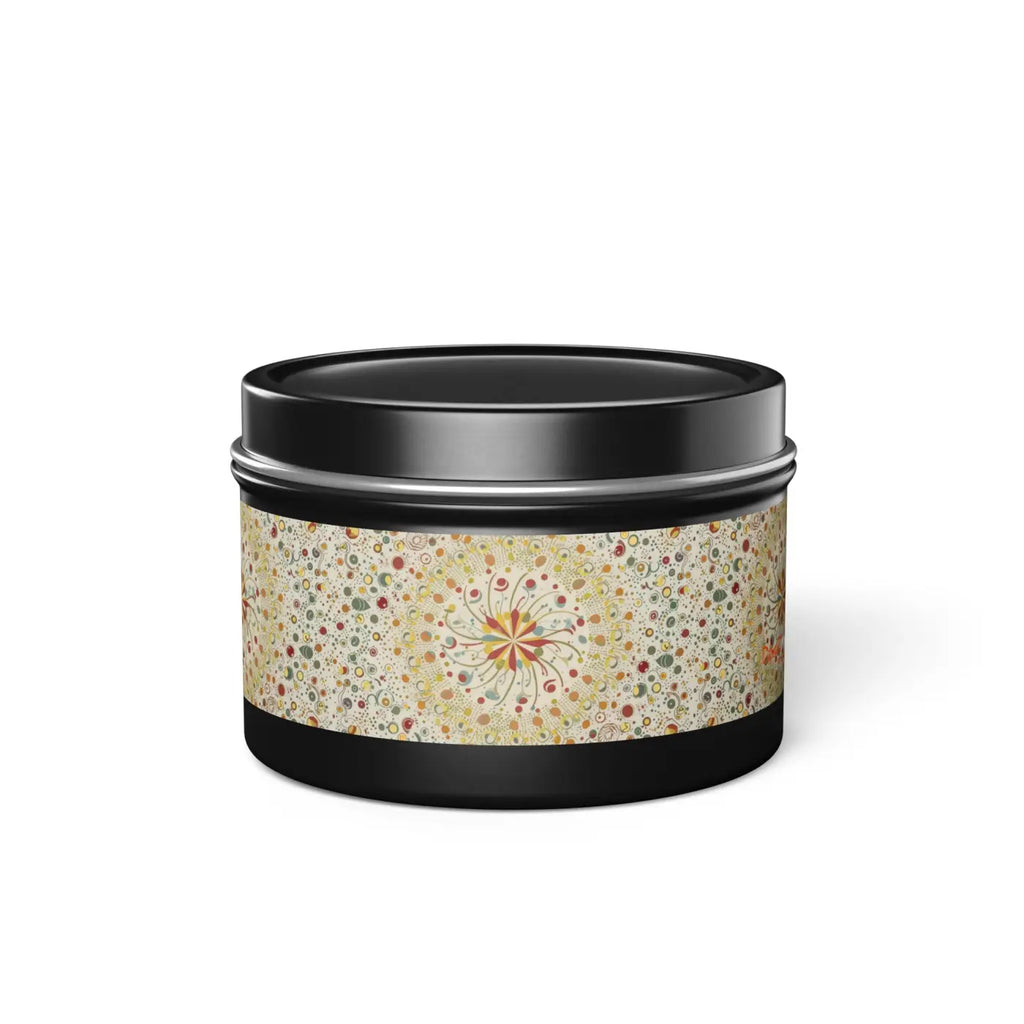 Soy Wax Tin Candles - Coconut Blend with Cotton Wick - DipaliZ