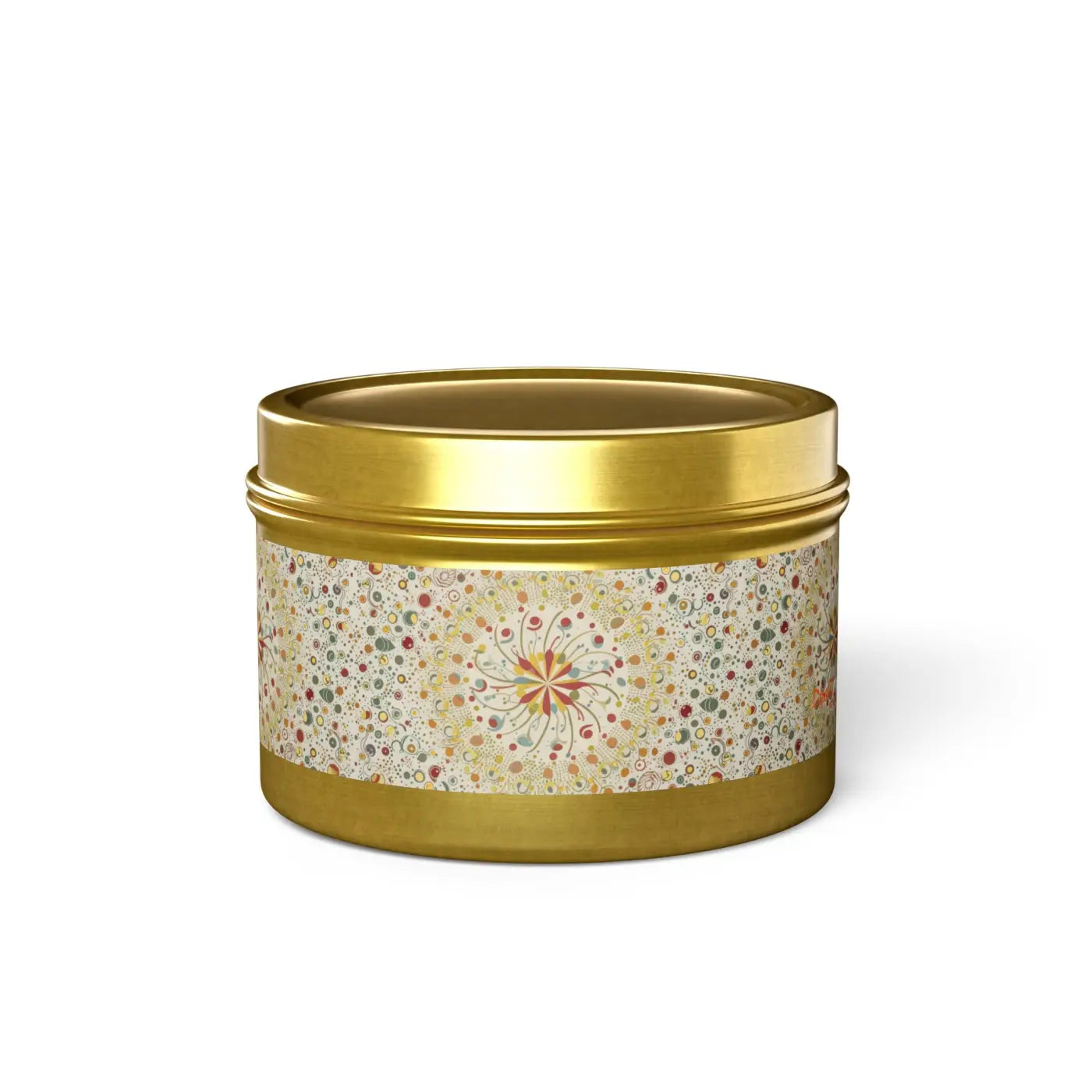 Soy Wax Tin Candles - Coconut Blend with Cotton Wick - DipaliZ