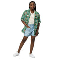 Moisture-Wicking Summer Shirt - Eco-Friendly Tropical Vibe - DipaliZ