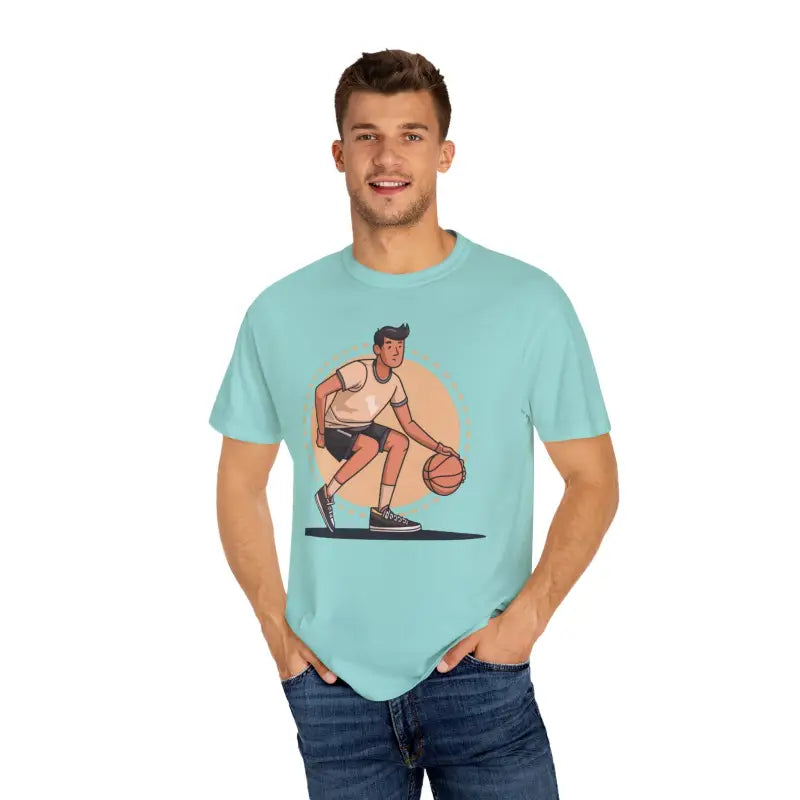 Basketball Player Tee - Cozy Cotton Style - DipaliZ