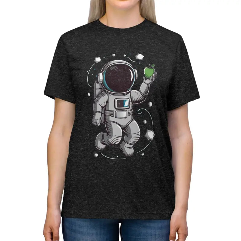 Astronaut Tee - Green Apple Triblend Design - DipaliZ