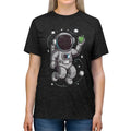Astronaut Tee - Green Apple Triblend Design - DipaliZ