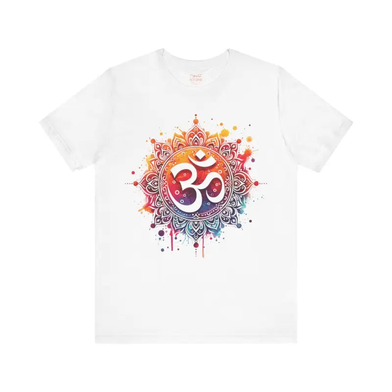 Aum Symbol Tee - Jersey Short Sleeve Streetwear - DipaliZ