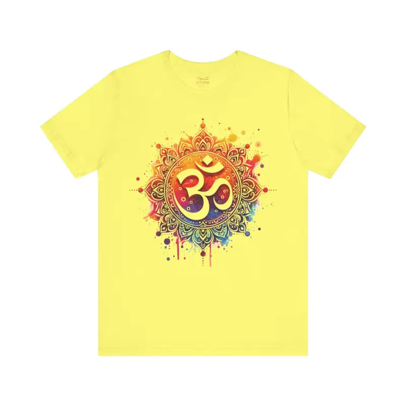 Aum Symbol Tee - Jersey Short Sleeve Streetwear - DipaliZ